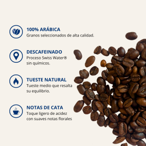 koh descafeinado caracteristicas