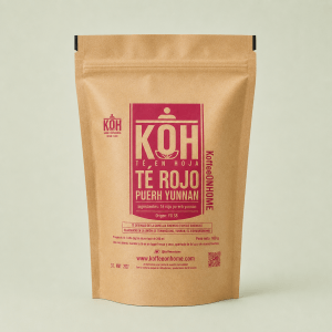 Té Rojo Pu-erh  Yunnan China 400 gramos