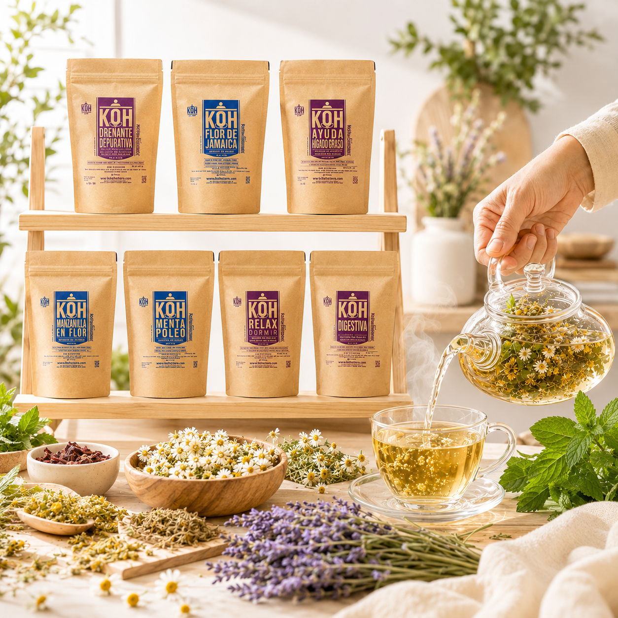 Categorias Infusiones saludables clara